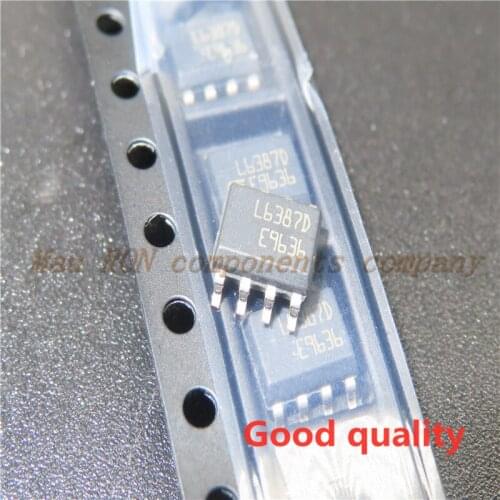 10PCS/LOT L6387 L6387D L6387ED SOP-8 SMD LCD power chip IC In Stock