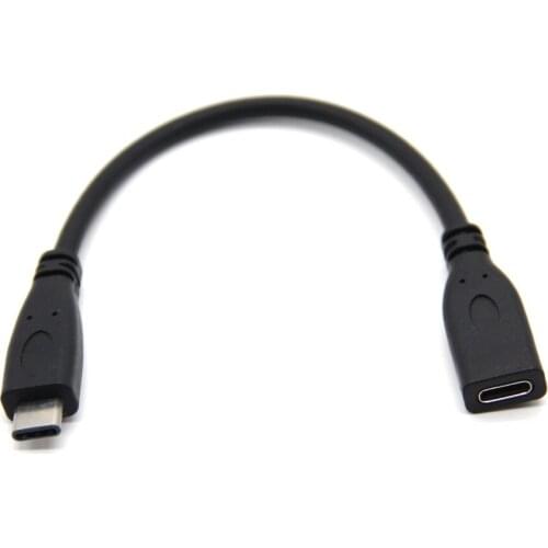 20CM USB-C Type C Male to Female USB 3.1 Extender Extension Short Cable Cord for Nintendo Switch