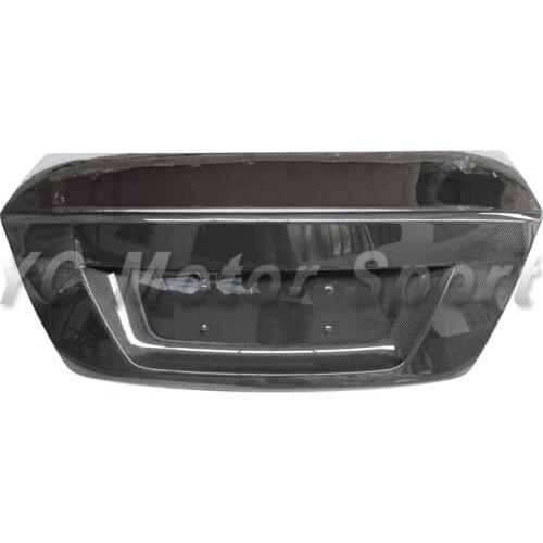 Car Accessories Carbon Fiber OEM Style Trunk Fit For 2008-2013 MB W204 C-Class & C63 Sedan Rear Boot Lid Bootlid Tailgate