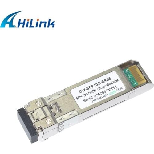 Free Shipping CWDM SFP 10GB 40KM 1350nm 1390nm DFB DOM Optical Fiber Transceiver