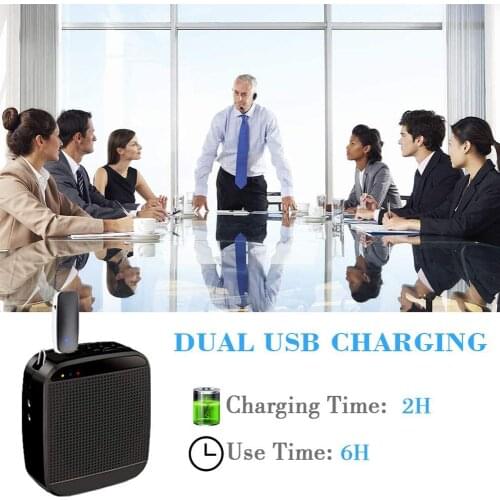 2020 Rondaful Wireless Microphone Headset UHF Handheld Loudspeaker Set