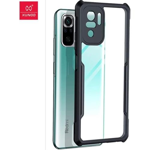 XUNDD Case For Redmi Note 10T 5G 10S 10 Pro Case Shockproof Airbags Shell Back Transparent Phone Cover for Redmi Note 10T 5G