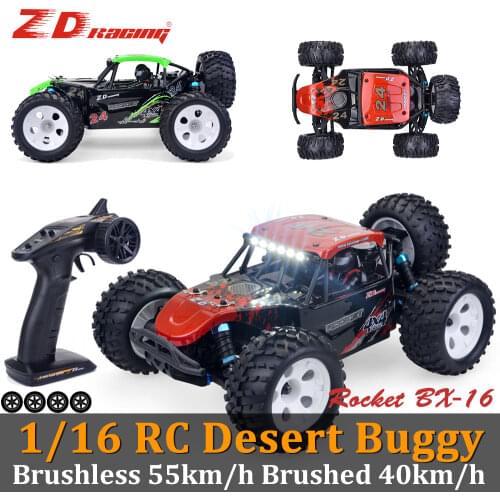 ZD Racing Rocket BX-16 1/16 RC Car Desert Truck Buggy 4WD Brushless RTR Brushed 2.4G Off-Road For RC Car Wltoys Traxxas Trx4