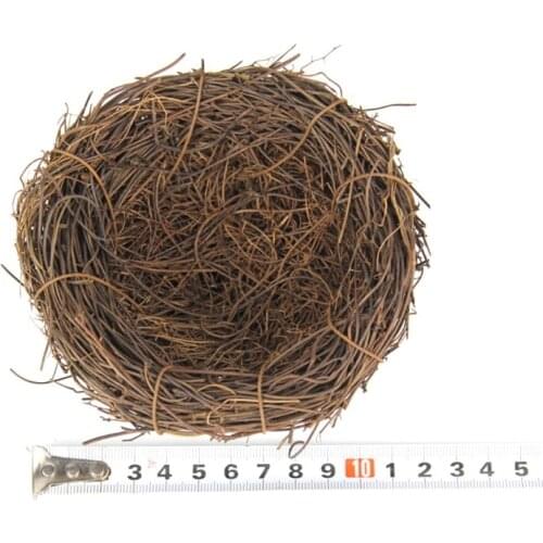 Creative Easter Decor of Simulated Mini Artificial Quail Egg Birds Nest Model H58C