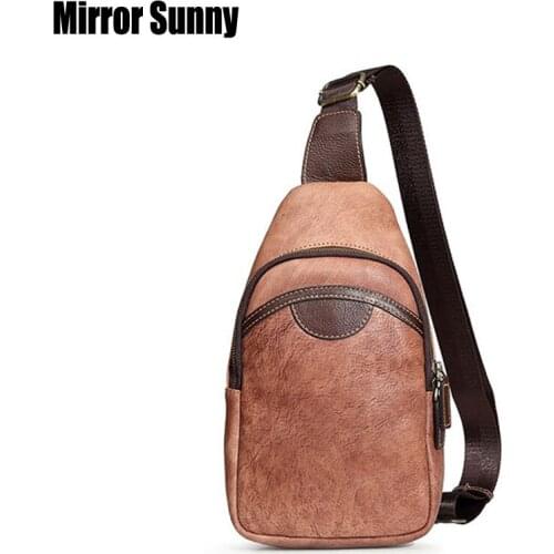 MIRROR SUNNY Men's Leather Bags