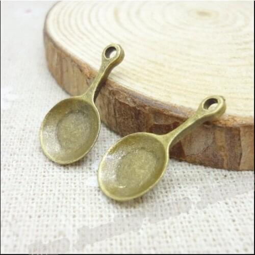 Wholesale 80pcs Vintage Charms Pot Pendant Antique bronze Fit Bracelets Necklace DIY Metal Jewelry Making