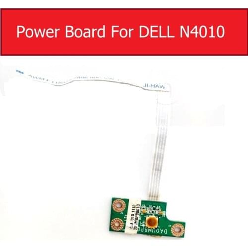 Genuine On/Off Power Board For DELL Inspiron 14R N4010 Power Switch button Jack Board Replacement 0FXH2J DA0UM8PB2C0