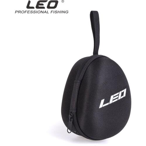 Leo Fishing Reel Bag EVA Spinning/Baitcast Reel Protective Cover Fishing Tackle Bag Carrier Pesca Fly Fishing Accessories Bolsa