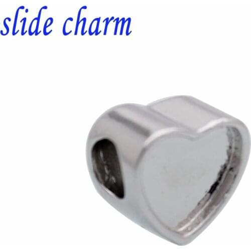 Slide charm xin huo Store Free shipping new classic pop jewelry love photo frame charm beads fit Pandora bracelet