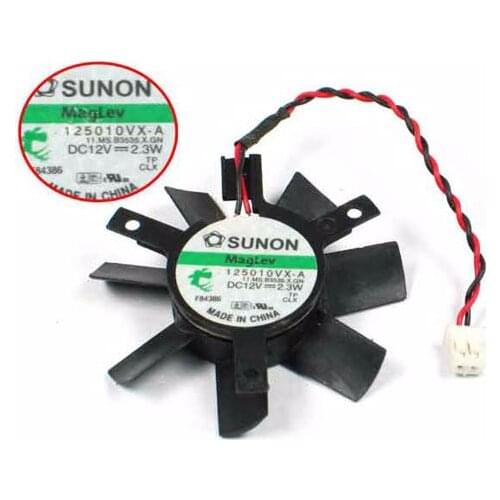 SUNON 125010VX-A 11.MS.B3535.X.GN DC 12V 2.3W 45x45mm Server Fan