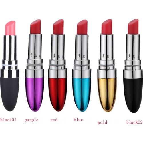 1pcs Fashion Mini Lipstick Vibrator Personal Massage Lip Stick Vibration Relieve Stress Relax Yourself For Women Sex Toys