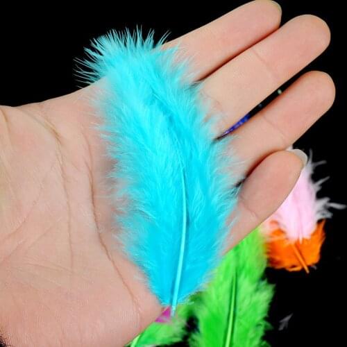 100/500Pcs Bobo Ball Filler Feather Gift Box Filling Birthday Party Decoration Feather Wedding DIY Accessories halloween Decor