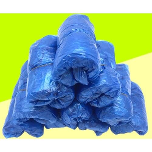 200x Disposable Overshoes Rain Shoe Covers Boot Protector For Women Men 1g