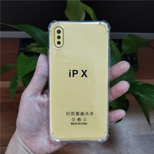 300Pcs for iPhone 11 Pro MAX Clear Soft Shockproof Transparent Cover Case For iPhone X XS MAX Xr 6 6S 7 8 Plus
