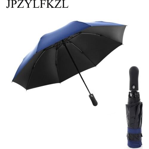 8K Automatic Umbrella Rain Women Men 3Folding Light and Durable Strong Colourful Umbrellas Kids Rainy Sunny umbrella corporation