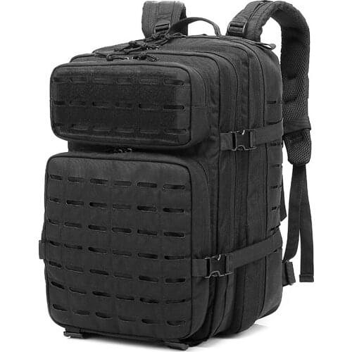 Large Tactical Assault Backpack Waterproof Molle Backpack Bag for Outdoor Camping Hiking Traveling Rucksack Sports Backpacks