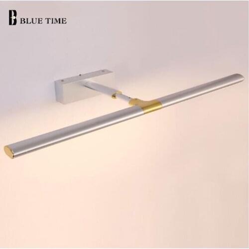 Black&Gold&Silver Modern Led Wall Light Bathroom Light Bedside Lamp Home Sconce Wall Lamp Angle Adjustable Lighting Lamp Fixture