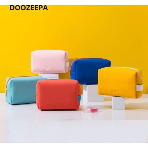DOOZEEPA Leather Cosmetic Bags