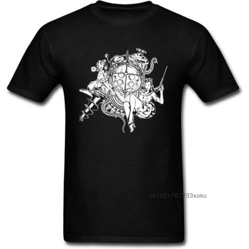 Biograffiti T-shirt Marilyn Monroe T Shirt Men Octopus Tshirt Summer Cotton Clothing Sexy Woman Tops Tees Black White