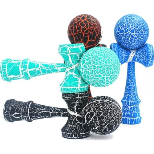 Hottest Wooden Sport Toys Kendama Outdoor Toy Balls Two Colors Crack Beech Wood Kids & Adult Sport Ball Healthy Outdoor Exercise