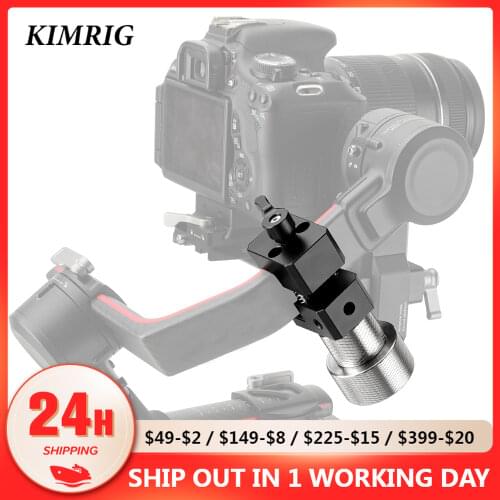 KIMRIG Camera RIg Counterweight Mounting Clamp Kit For DJI Ronin S / SC & Zhiyun Weebill / Crane Series Gimbals Balance Video