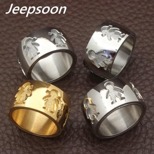 Hot Wholesale Newest Fashion Jewelry stainless steel gold color and Silver color Superior quality rings for women Gift RBJFDGBB