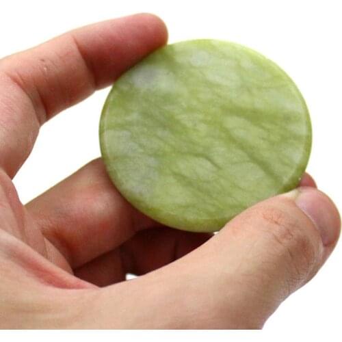 Jade Stone Holder Lash Glue Adhesive Pallet Pad Eyelash Extension Grafting Tool Glue Gasket Grafting makeup tools