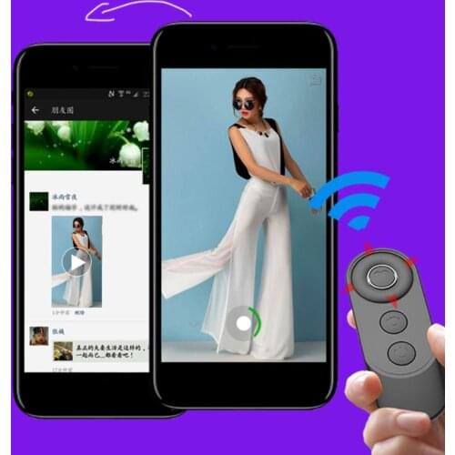 2020 New Portable Wireless Bluetooth Camera Shutter Remote Control for SmartPhones Photos Selfies Remote Camera Controller