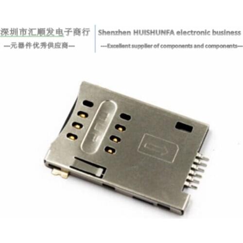 MUP C719 SELF-RESILIENT SIM card holder, mobile phone memory card holder