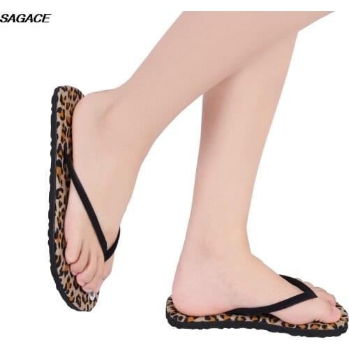 SAGACE Women Summer Flip Flops Shoes Sandals Slipper indoor & outdoor Flip-flops Sandalia Feminina Beach Summer Shoes Praia C26