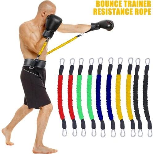 Sports Fitness Resistance Bands Set for Leg and Arm Exercises Boxing Gym Bouncing Durable Strength Training Equipment