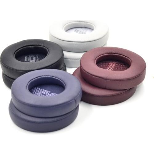 1 Pair Soft Leather Earpads Protective Cover Ear Cushion for JBL LIVE400 live400BT Wireless Headphones Headset Cushion Cover