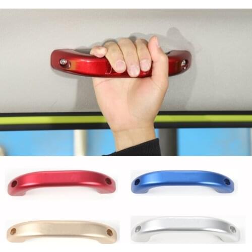 NHAUTP 1Pcs Car Accessories Aluminum Alloy Roof Grab Handle For Suzuki Jimny 2010-2020