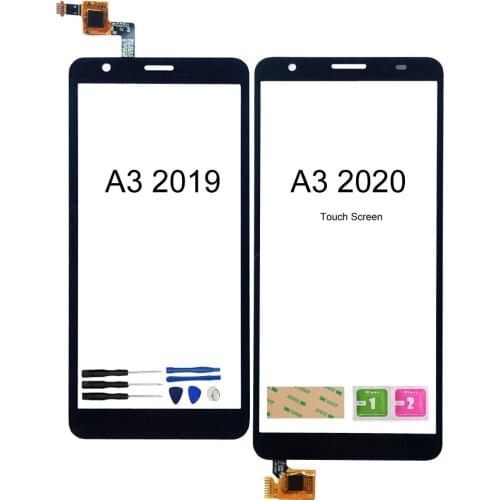 Touch Panel Sensor For ZTE A3 2020/ L8 A3 2019 Touch Screen Digitizer Glass Panel Repair Part 3M Glue