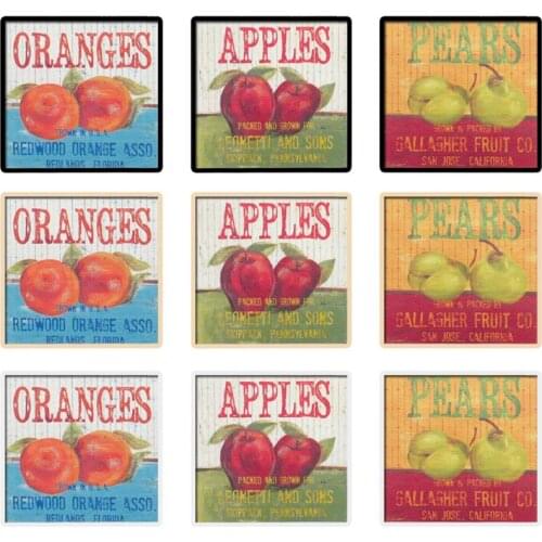 M02-X075 children baby gift Toy 1:12 Dollhouse mini Furniture Miniature rement Fruit mural 1pcs