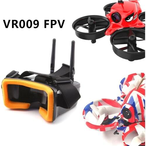 Eachine VR009 Auto-Searching Mini FPV Goggles 5.8G 40CH Double Antennas 3.0 Inch 480*320 LCD Screen Lipo Battery For RC Drone
