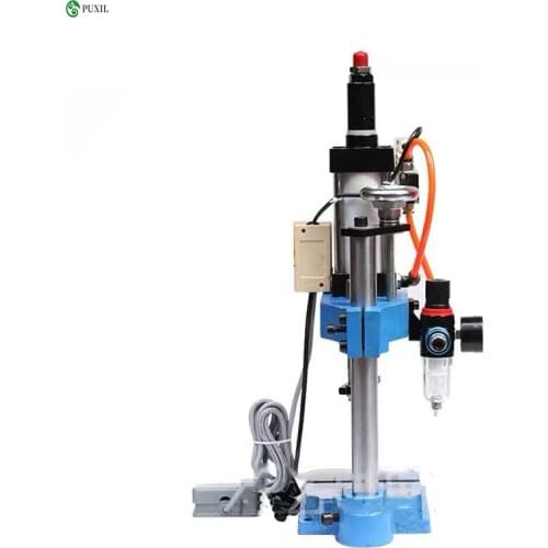 JNA50 Single Column Pneumatic Press Pneumatic Punch Small Force Adjustable 200KG Pneumatic Punch 110 / 220V