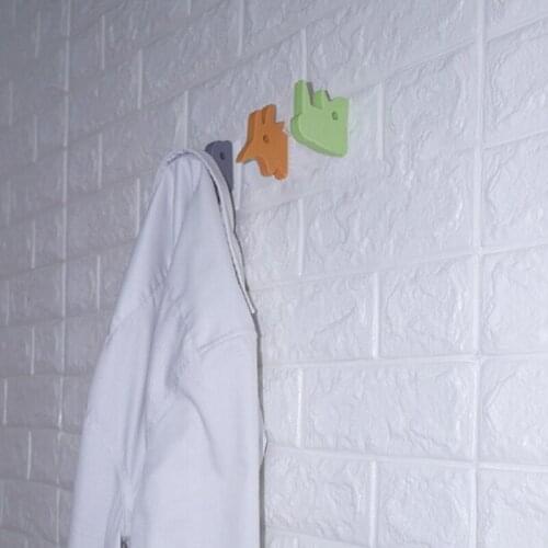 Creative Cartoon Wall Door Hooks Hanger Bathroom Kitchen Jewelry Key Organizes Decorative Hanging Hooks