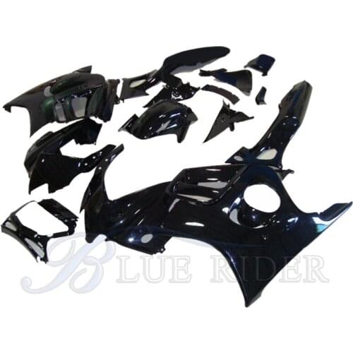 Injection Mold ABS Fairings Kits for HONDA CBR 600 F3 1997 1998 Bodywork Parts CBR600 F3 97 98 Black Fairing + Tank cover