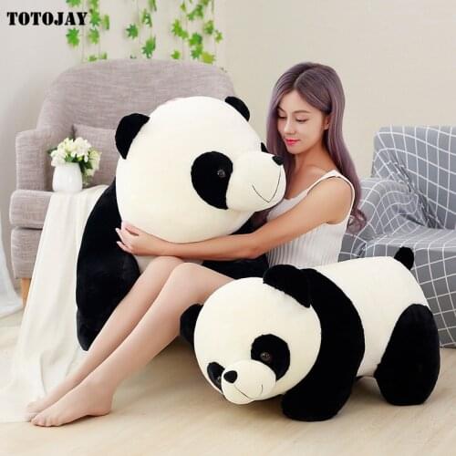 20-70CM Cute Baby Big Giant Panda Bear Plush Stuffed Animal Doll Animals Toy Pillow Cartoon Kawaii Dolls Girls Lover Gifts