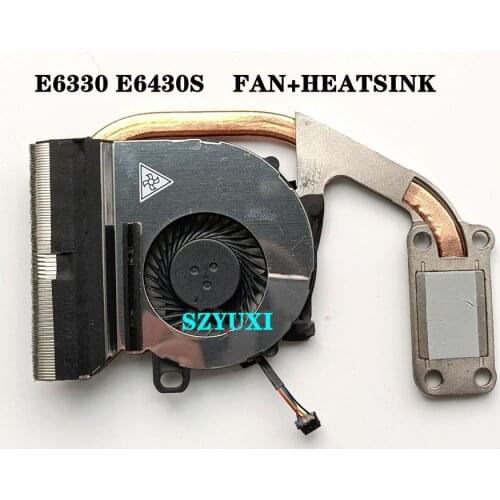Original For Dell Latitude E6330 E6430S CPU Cooling Heatsink Fan cooler CN-09VGM7 9VGM7 AT0LK001ZCL