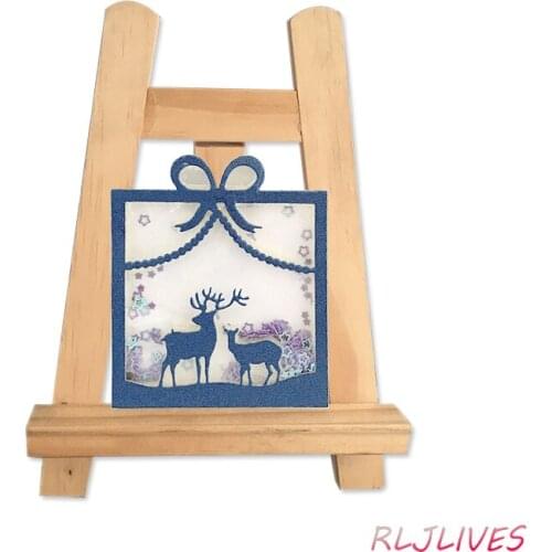 Deer Shaker Metal Cutting Dies Stencils for DIY Scrapbooking Stamp/photo album Decorative Embossing DIY Paper Cards