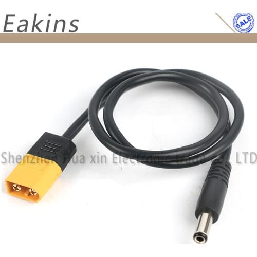 XT60 Male Bullet Connector To Male DC5525 Power Cable For TS100 Electronic Soldering Iron