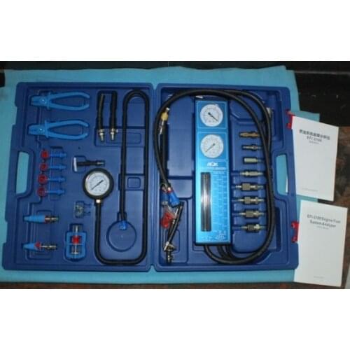 Good Car Engine Fuel System Tester EFI2100 Fuel Pressure Tester With Flow Meter