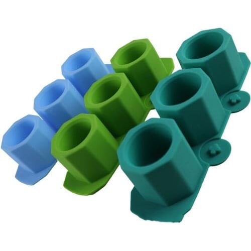 Octagonal Silicone Mold Concrete Fleshy Flower Pot Candlestick Mold Ceramic Clay DIY Crafts Mold DIY Flower Pot Mold