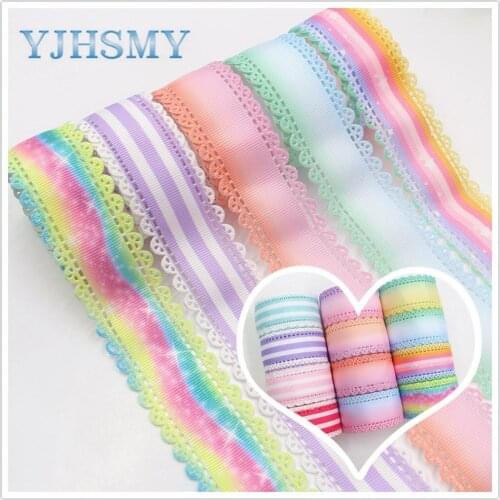 YJHSMY I-19625-1480,10yards,Hot 30mm hollow solid double-sided ribbon, tape crafts bow cap accessories and decorations