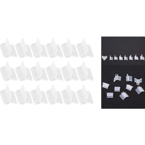 200Pcs Caliber Plant Grafting Clips Plant Support Clips Tomato Clips Garden Trellis Clips For Vine Beans