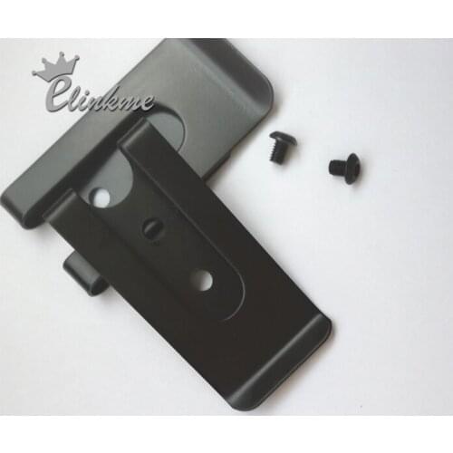 10pcs 25mm * 52mm Metal Spring Belt Holster Sheath Clip for Kydex with screws