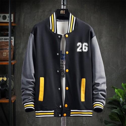 2021 hip hop streetwear baseball jacket coat bone embroidery Stand-up collar japanese streetwear bomber college jacket