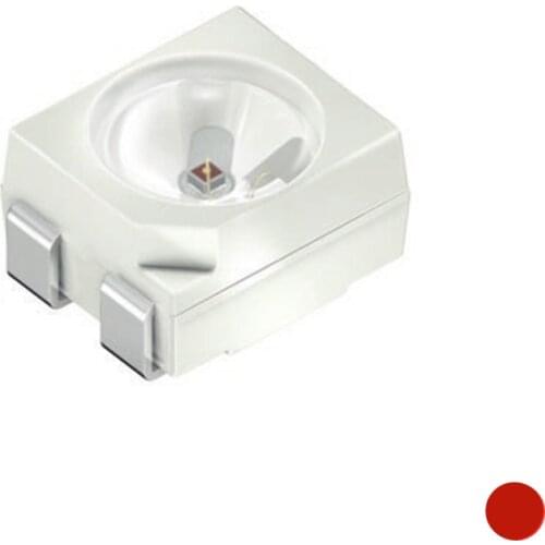 50PCS LS E6SF 3528 SUPER RED SMD LED , LSE6SF PLCC-4 633nm 2.15v 50mA 1570mcd light beads lamps LS E6SF-V2BA-1-1-Z